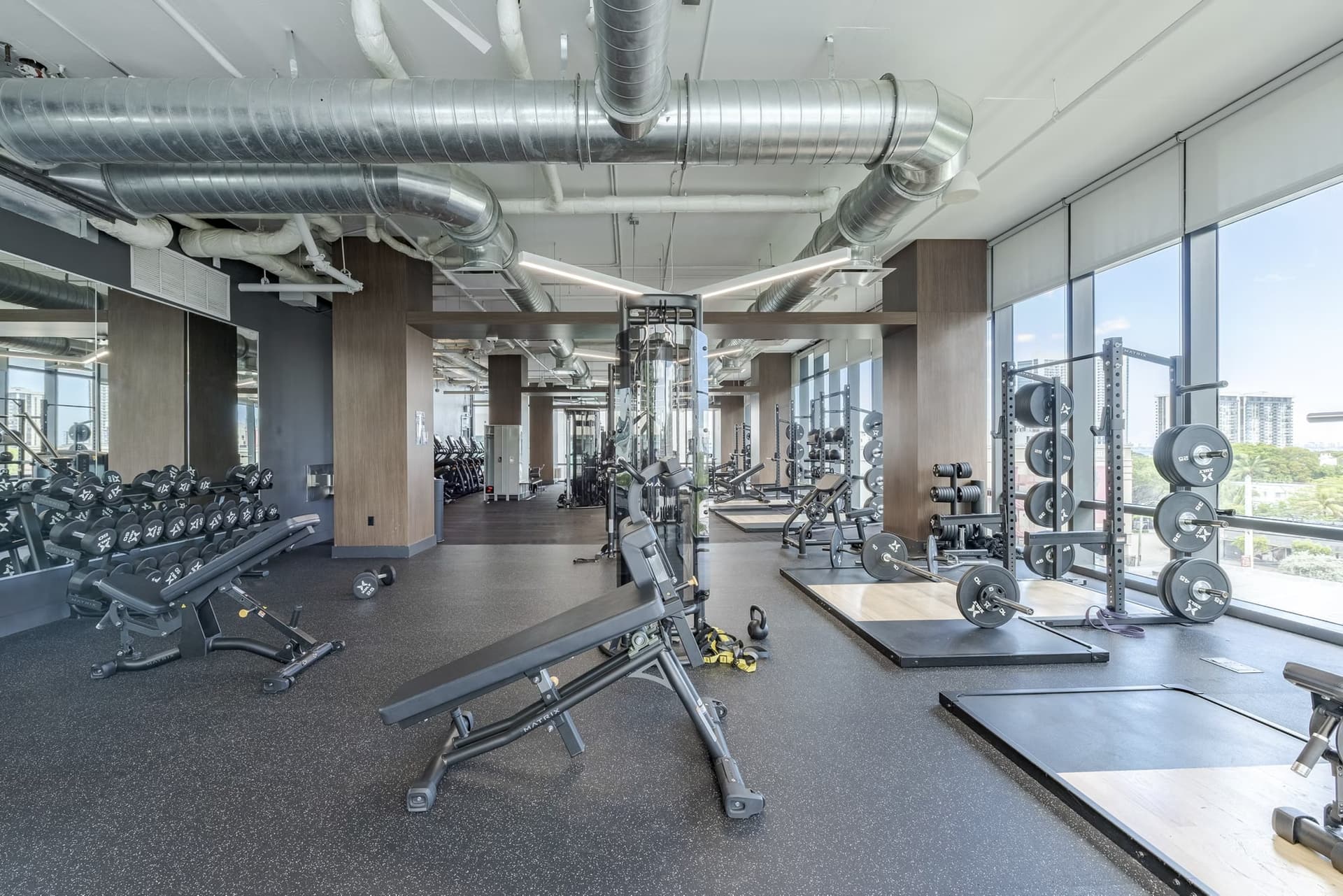 Fitness and wellness space